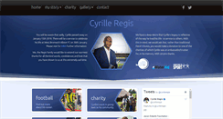 Desktop Screenshot of cyrilleregis.com